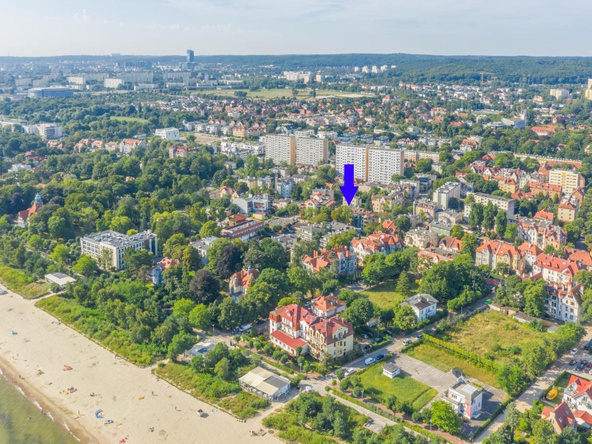 Ferienwohnung Sopot Grunwaldzka - Parkowa Blisko Plazy Exterior foto