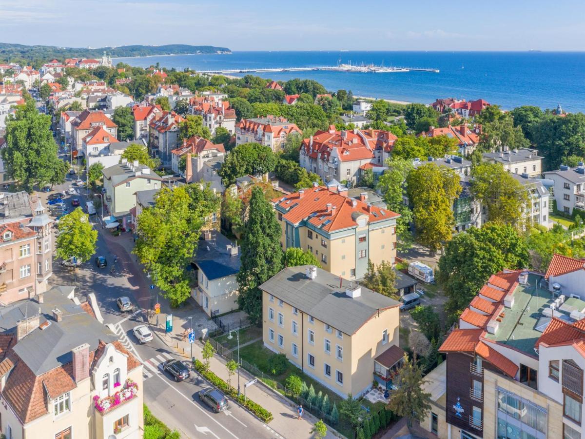 Ferienwohnung Sopot Grunwaldzka - Parkowa Blisko Plazy Exterior foto