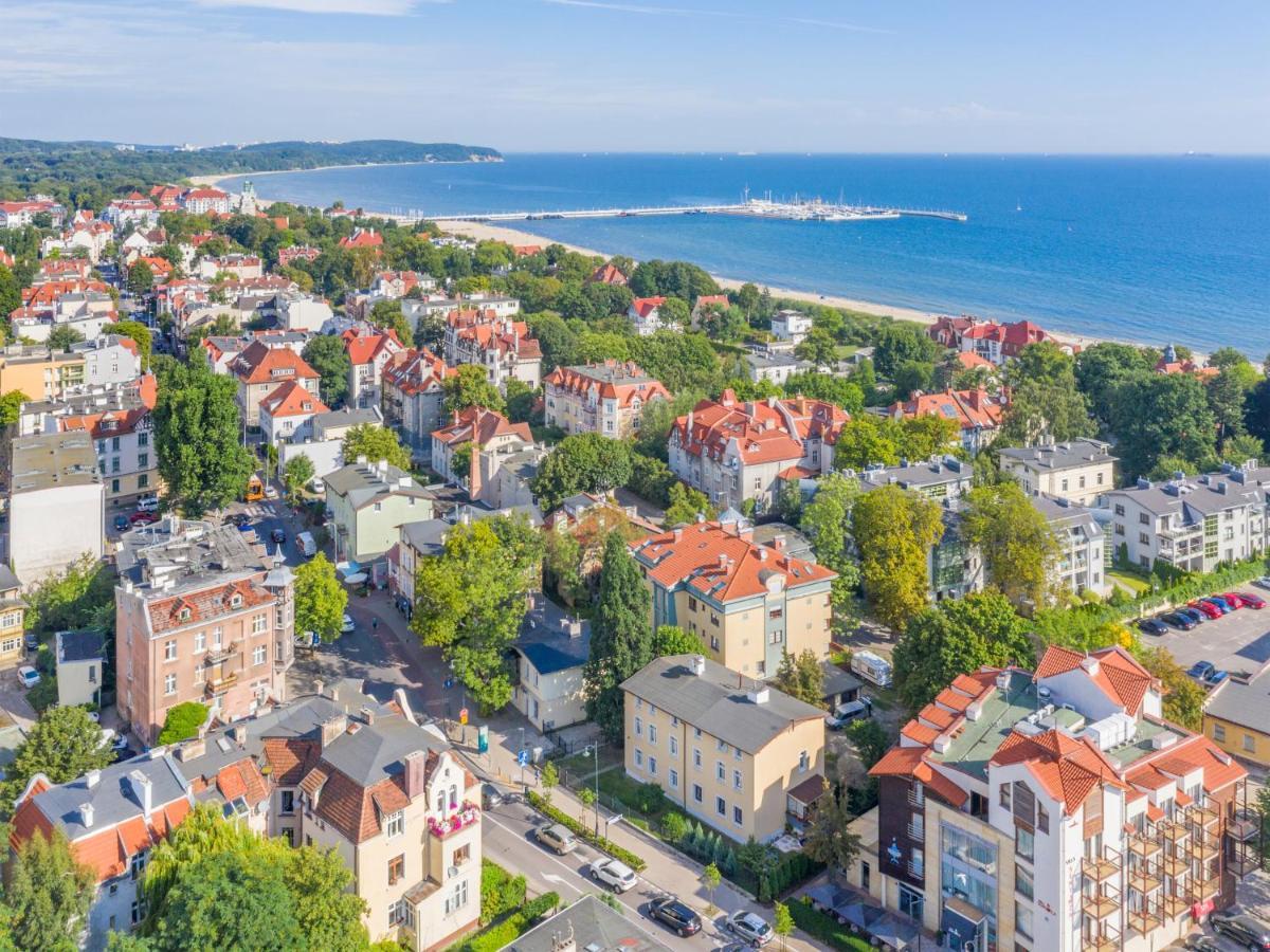 Ferienwohnung Sopot Grunwaldzka - Parkowa Blisko Plazy Exterior foto